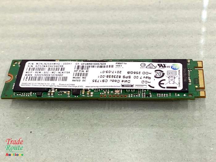 SAMSUNG M.2 NGFF 256GB SSD Solid State Drive MZNLN256 pm871 - 256GB SSD