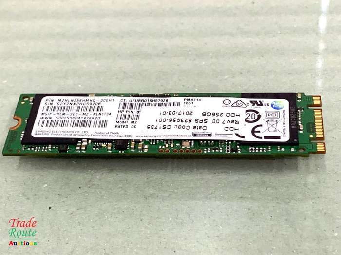 SAMSUNG M.2 NGFF 256GB SSD Solid State Drive MZNLN256 pm871 - 256GB SSD
