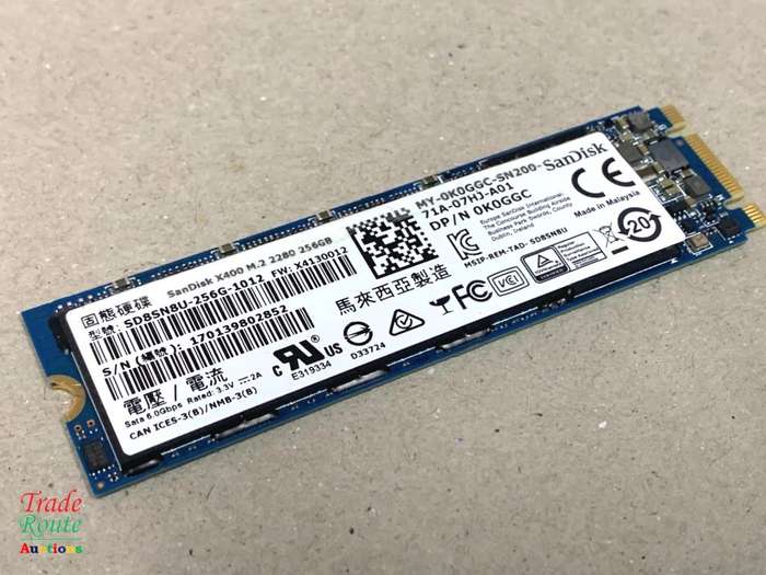 SanDisk X400 M.2 2280 256GB Solid State Drive
