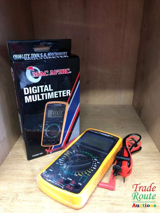 MAC AFRIC TTESDM920 Digital Multimeter - NEW OPEN BOX ITEM