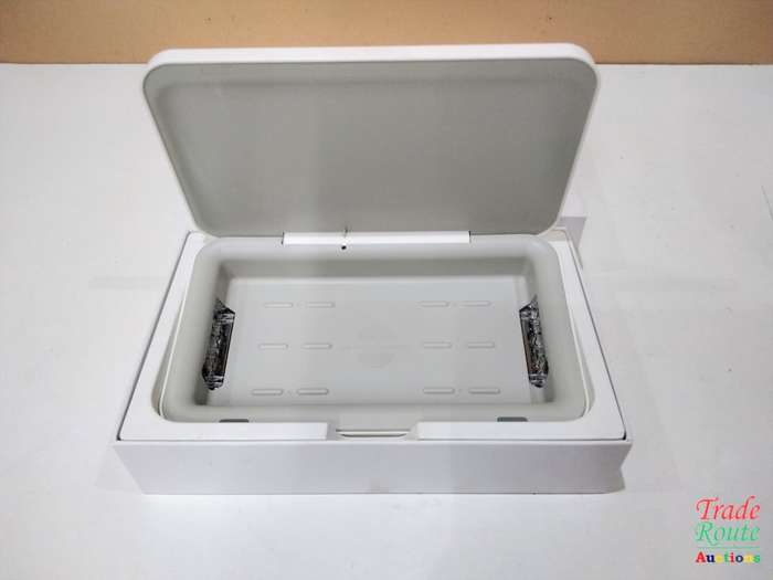 UV Sterilizer with Wireless Charging -  White - designed for Samsung
