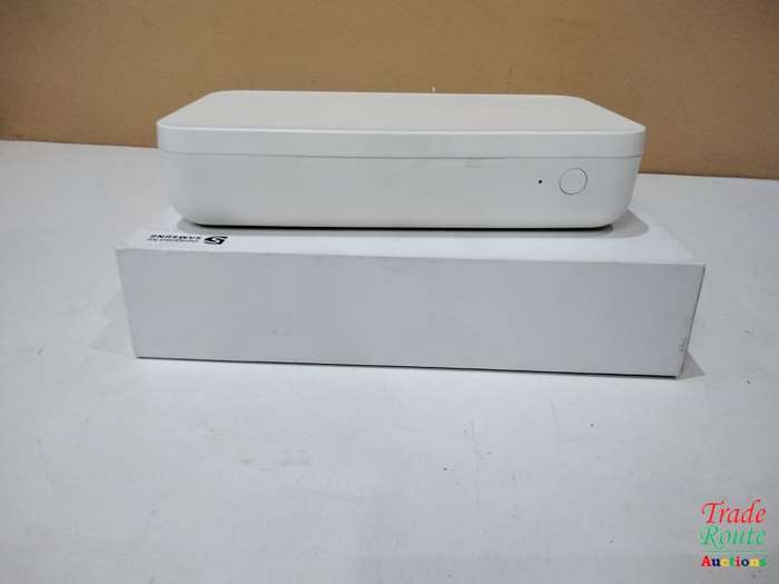 UV Sterilizer with Wireless Charging -  White - designed for Samsung