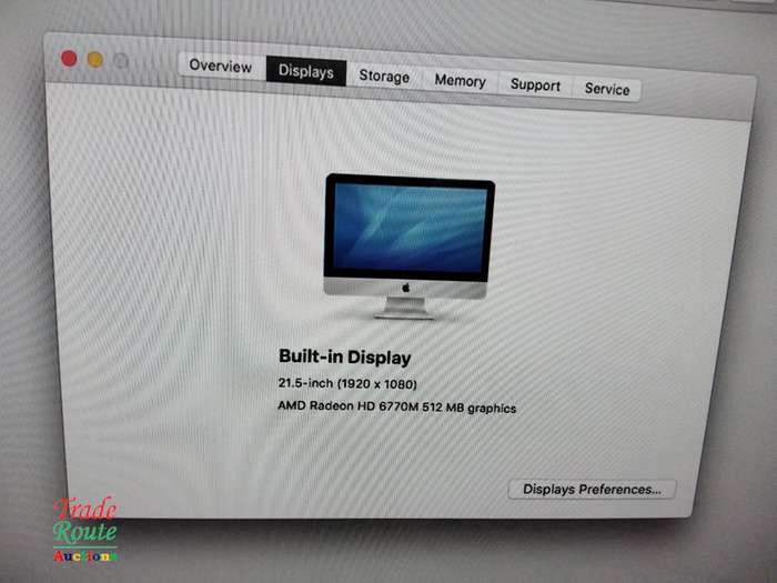 Apple Imac | 21.5 Inch | Core i5 2.5GHz 12GB RAM 1TB HDD * Amd Radeon Hd Graphics
