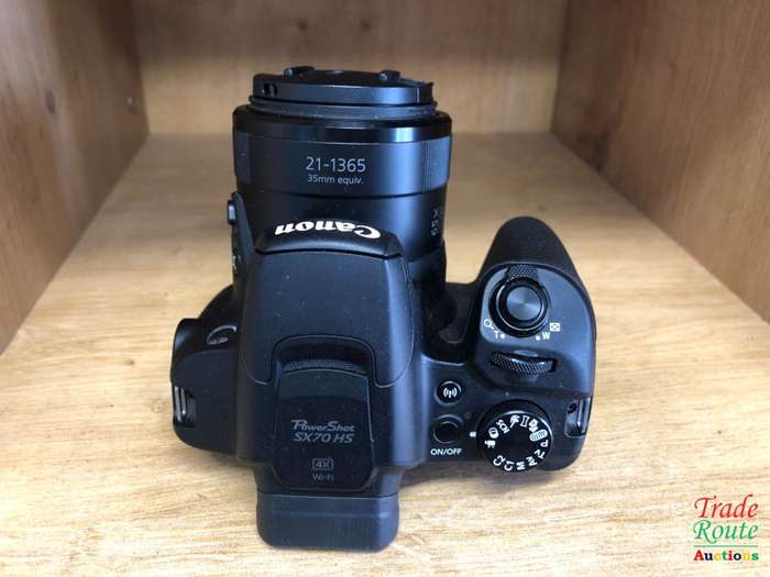 Canon PowerShot SX70 HS 4K 20.3MP 65x Optical Zoom Wi-Fi Digital Camera