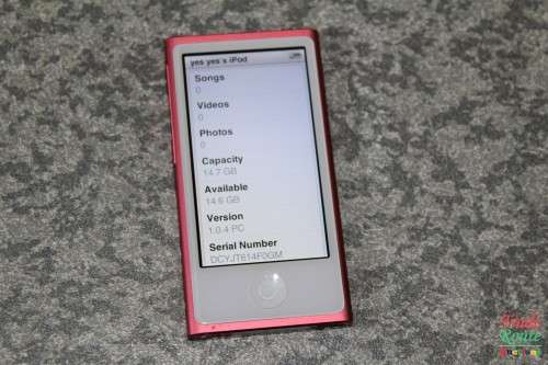 APPLE 16GB IPOD NANO |  (7TH GENERATION) |  A1446