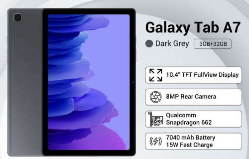 Samsung Galaxy Tab A7 Tablet  (32GB) LTE & WiFi - 10.4 Inch TouchScreen Tablet [ SM-T505N ] * R 5499