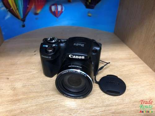 Canon PowerShot SX500 IS DIGITAL CAMERA 16.0 MP with 30x Wide-Angle Optical IS Zoom and 3.0-Inch LCD