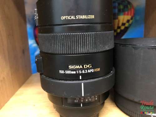 SIGMA 150-500mm F5-6.3 APO HSM DG OS (OPTICAL STABILIZER) ZOOM Lens for CANON DSLR Cameras