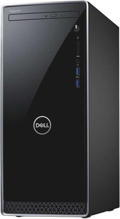 Dell Inspiron 3670 Desktop Computer Intel Core i3-8100 Processor 3.60GHz 8GB DDR4 RAM 1TB Hard Drive
