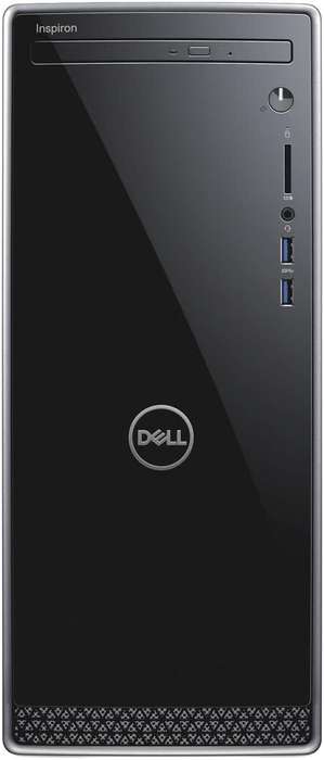 Dell Inspiron 3670 Desktop Computer Intel Core i3-8100 Processor 3.60GHz 8GB DDR4 RAM 1TB Hard Drive