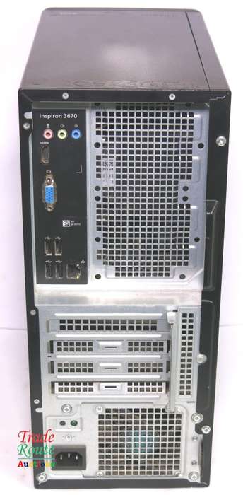 Dell Inspiron 3670 Desktop Computer Intel Core i3-8100 Processor 3.60GHz 8GB DDR4 RAM 1TB Hard Drive