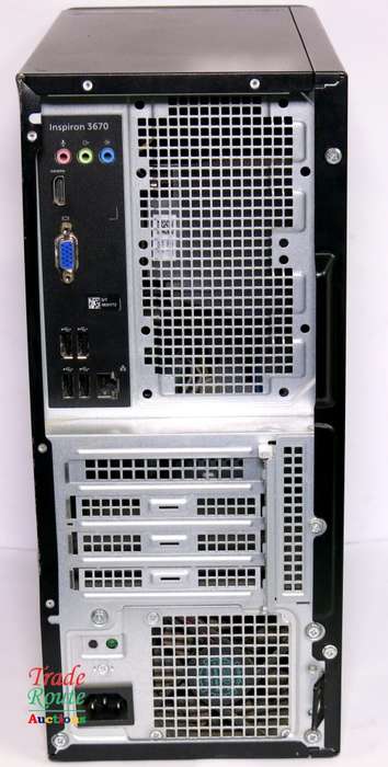 Dell Inspiron 3670 Desktop Computer Intel Core i3-8100 Processor 3.60GHz 8GB DDR4 RAM 1TB Hard Drive