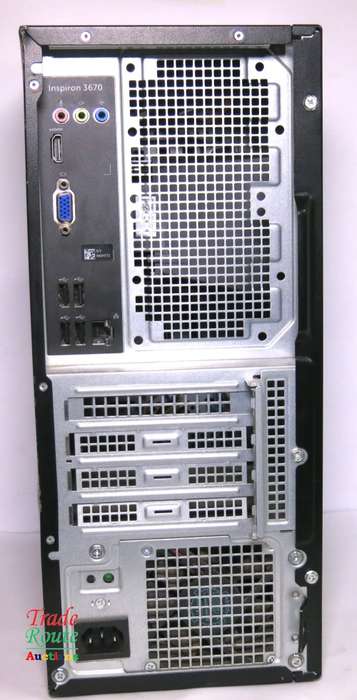 Dell Inspiron 3670 Desktop Computer Intel Core i3-8100 Processor 3.60GHz 8GB DDR4 RAM 1TB Hard Drive