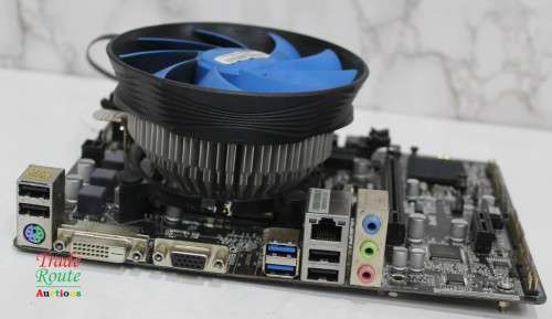 3 X Computer Motherboards Assorted + 3 x Processors (Core i5 + Pentium + Celeron)  [salvage stock]