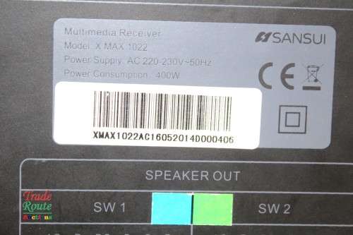 SANSUI Multimedia Receiver X MAX 1022 [ SALVAGE STOCK ]