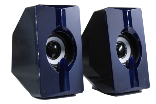 Multimedia Digital Speakers - Bass Sound Colourful and Luminous Sound for Laptops & Desktops