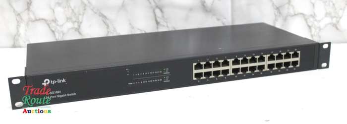 TP-Link TL-SG1024 Managed Network Switch L2 Gigabit Ethernet 10/100/1000 Mbits Black