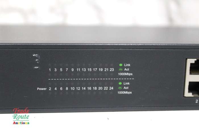 TP-Link TL-SG1024 Managed Network Switch L2 Gigabit Ethernet 10/100/1000 Mbits Black