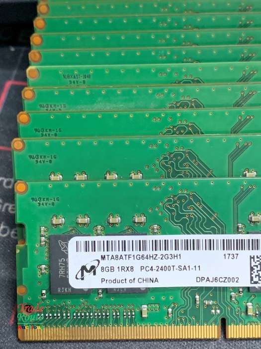 8GB LAPTOP RAM - Micron 8GB DDR4 RAM Laptop Memory PC4-2400T [ MTA8ATF1G64HZ-2G3 ]