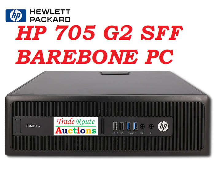 HP EliteDesk 705 G2 SFF Desktop Computer | AMD PRO A8 8650B R7  Barebone PC [no HDD & no RAM]