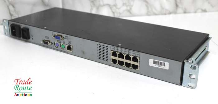 Hewlett Packard Series HP EO1013 8 Port KVM Server Console Switch