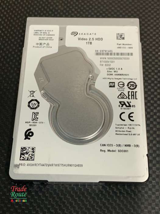 Seagate 1TB HDD - Notebook Hard Disk Drive  Slim 7mm Can be used in Laptops, Desktops & DVRs