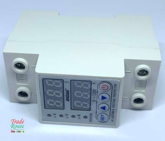 Over Voltage Under Voltage Protection Switch  Adjustable Self Resetting Overvoltage Protector Switch