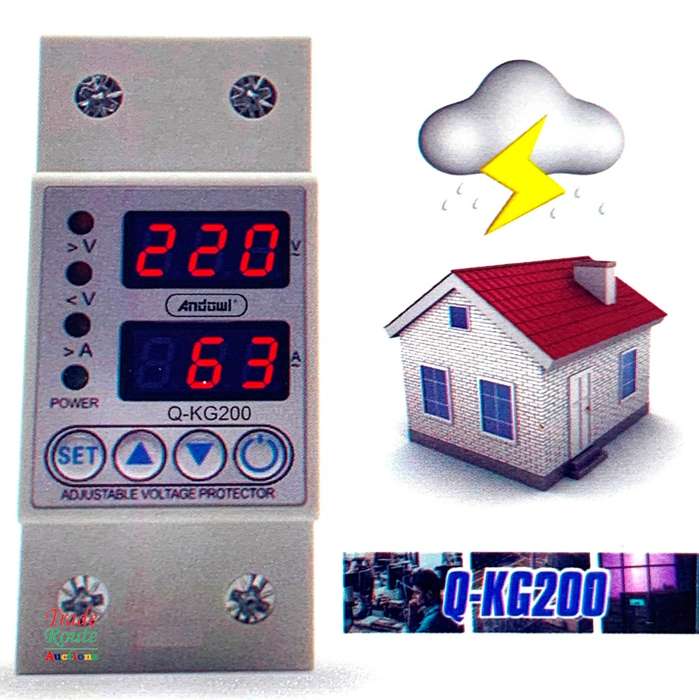 Over Voltage Under Voltage Protection Switch  Adjustable Self Resetting Overvoltage Protector Switch
