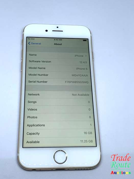 Apple iPhone 6 SmartPhone - [GOLD]