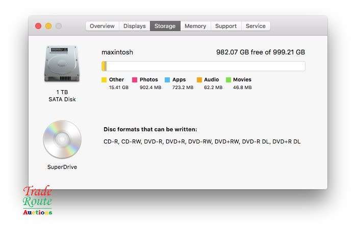iMac 20-Inch `Core 2 Duo` 2.0Ghz - All in One COMPUTER Desktop - 5GB RAM - 1TB HDD