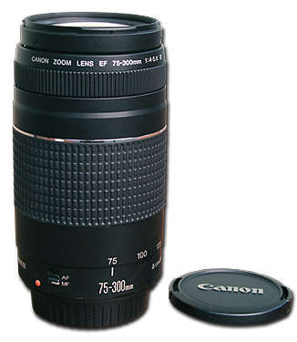 Canon EF 75-300mm 1:4-5.6 III ZOOM LENS - For Canon 450D, 500D, 550D, 60D etc.,