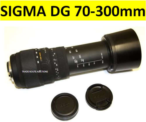 SIGMA DG 70-300mm Telephoto Zoom Lens for Nikon D3000 D3100 D5000 D5100 D70 D80 D90 Digital Cameras