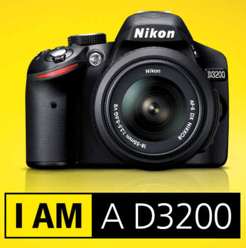 Nikon D3200 DSLR BODY | 18-55 LENS | 55-200 LENS | PROFESSIONAL CAMERA TWIN LENS KIT 24.2 Megapixels