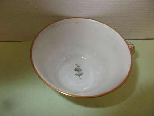 NYMPHENBURG (GERMANY) TRIO CUP SAUCER AND BISCUIT   PLATE 1975
