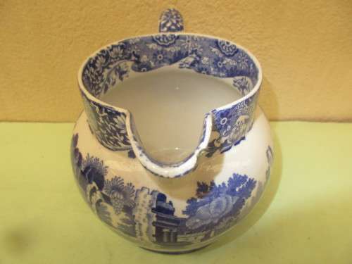 COPELAND SPODES ITALIAN BLUE AND WHITE JUG