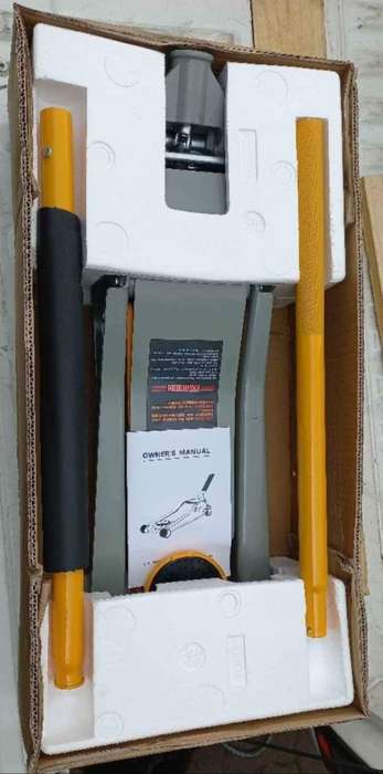 Low-profile 4ton Trolley hydraulic Garage jack