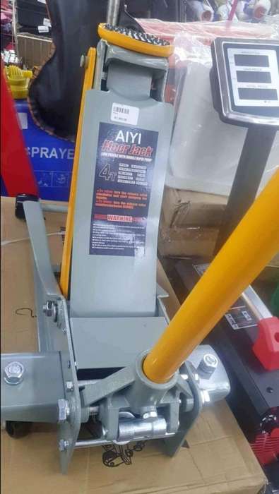 Low-profile 4ton Trolley hydraulic Garage jack