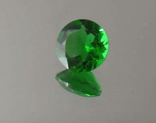Natural Yellowish Green Tsavorite, VS, .41 ct.