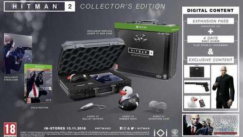 Hitman 2 collector`s edition game