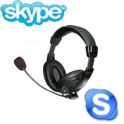 NEXTEK HEADPHONES WITH MIC FOR SKYPE, LISTENING MUSIC ETC (BRAND NEW)