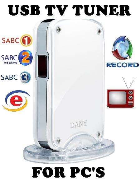 DANY USB ANALOGUE TV TUNER WITH REMOTE, RECORD TV PROGRAMES & CONVERT PC INTO TV (BRAND NEW)