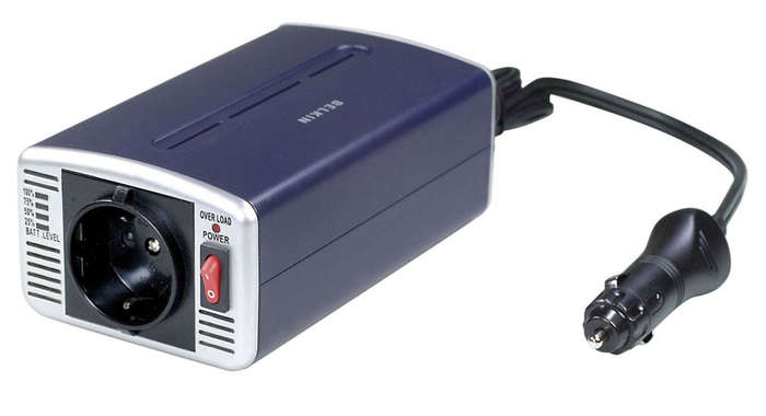 BELKIN AC ANYWHERE 300W (USE CAR POWER TO USE YOUR LAPTOP, TV & OTHER DEVICES)