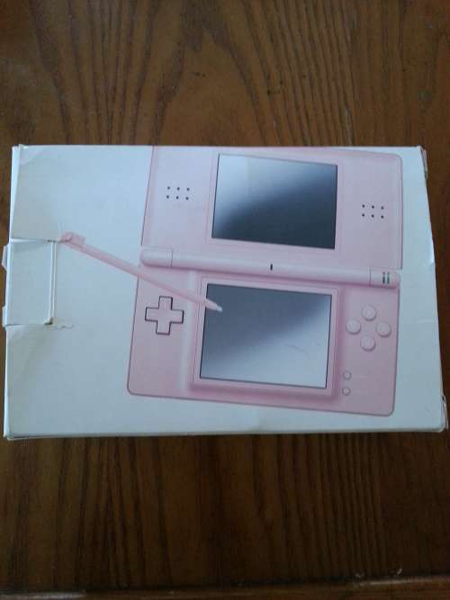 Nintendo DS (pink in colour)