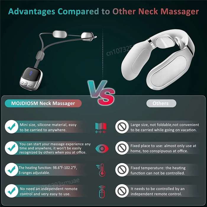 Xiaomi Smart Hanging Neck Protector Mijia Cervical Spine Massager Portable Mini Pulse