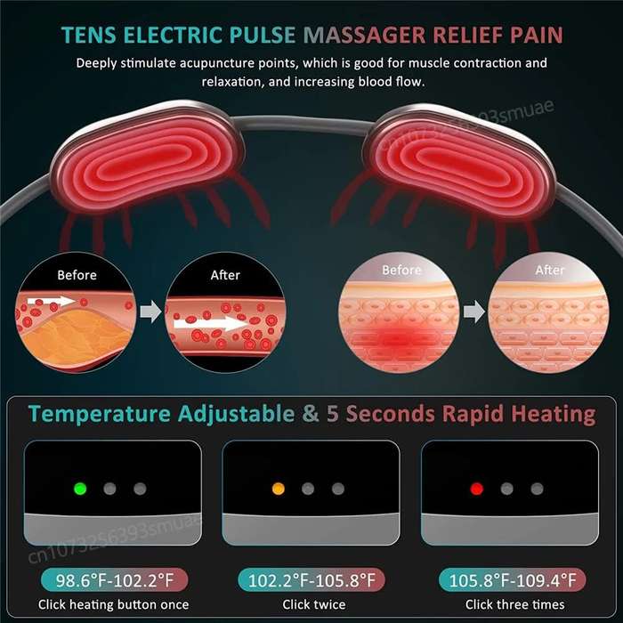 Xiaomi Smart Hanging Neck Protector Mijia Cervical Spine Massager Portable Mini Pulse
