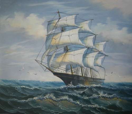 52CM X 62CM OIL PAINTING  - !!!!  WE HAVE OVER 200 PAINTINGS ON CLEARANCE SALE  !!!!