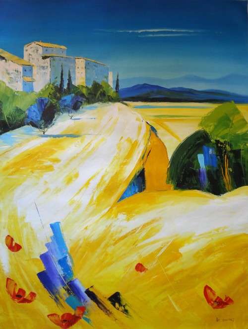 modern landscape oil painting