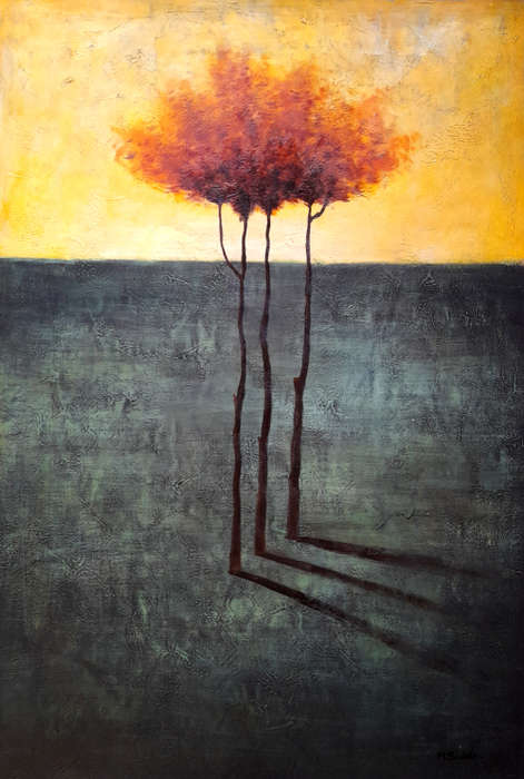 modern landscape oil painting