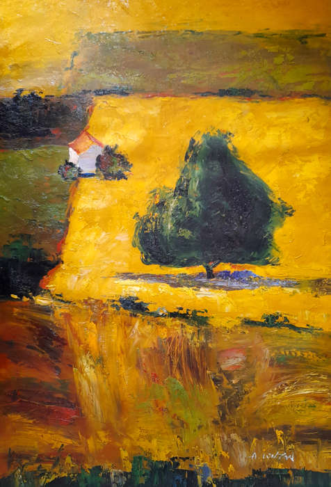 modern landscape oil painting