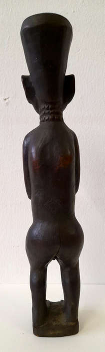 west african male wood figure artefact sculpture